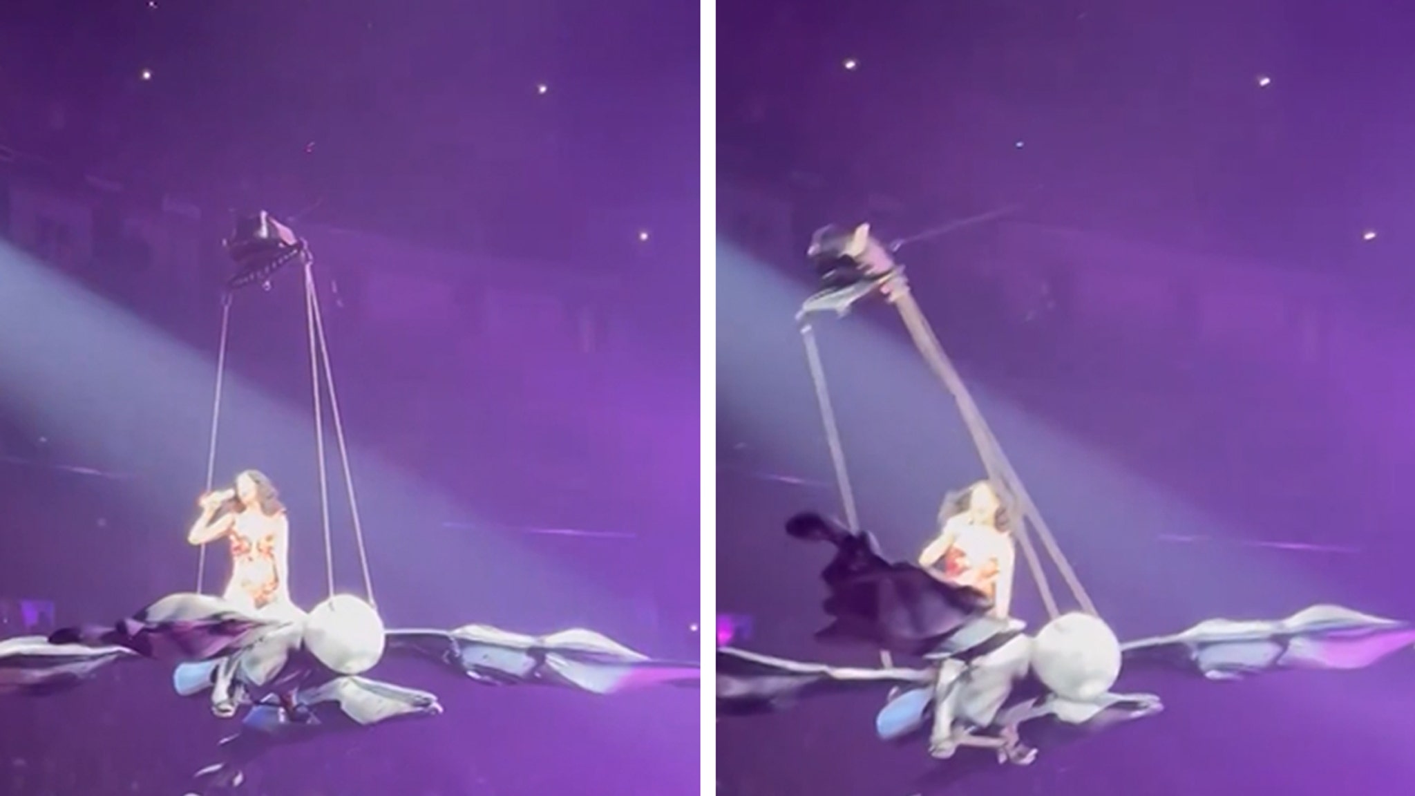 Katy Perry Violently Jolted Mid-Air by Malfunctioning Butterfly Prop at ‘Lifetimes’ Tour