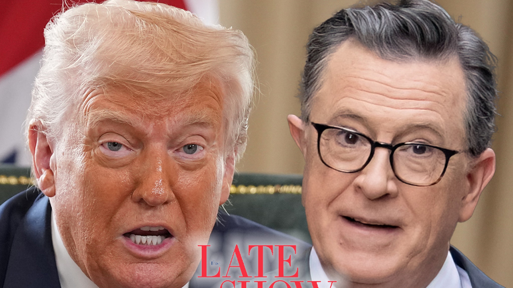 President Trump Says He Didn’t Get Stephen Colbert’s Talk Show Canceled