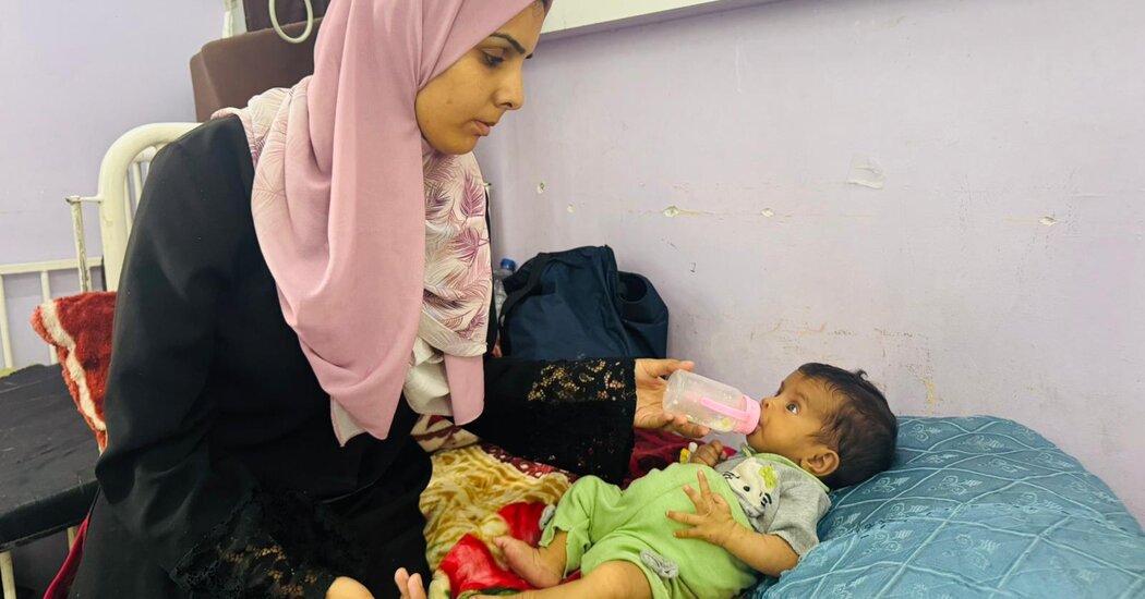 No Meals, Fainting Nurses, Dwindling Baby Formula: Starvation Haunts Gaza Hospitals