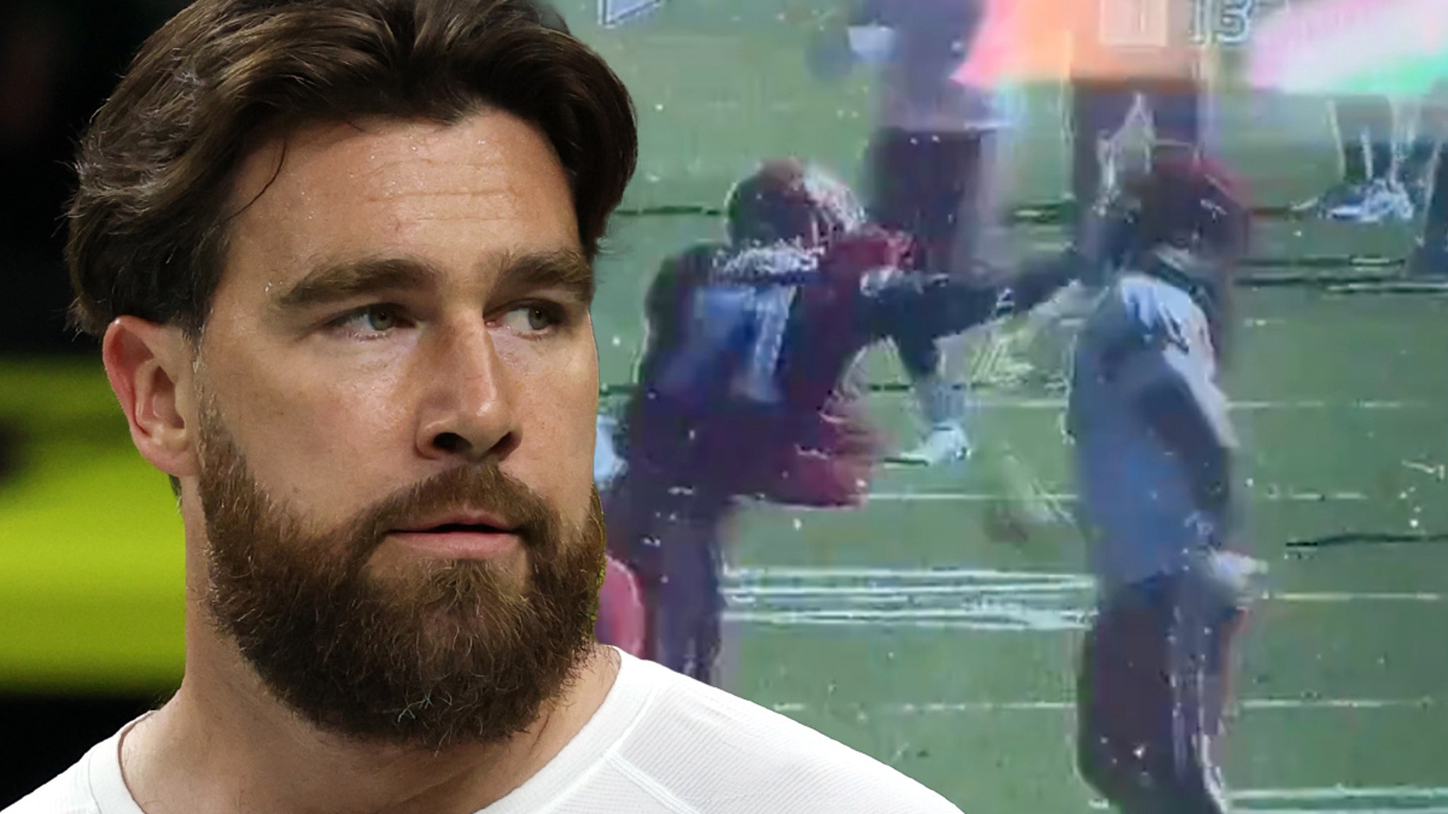Travis Kelce Helps Break Up Fistfight At Chiefs Training Camp