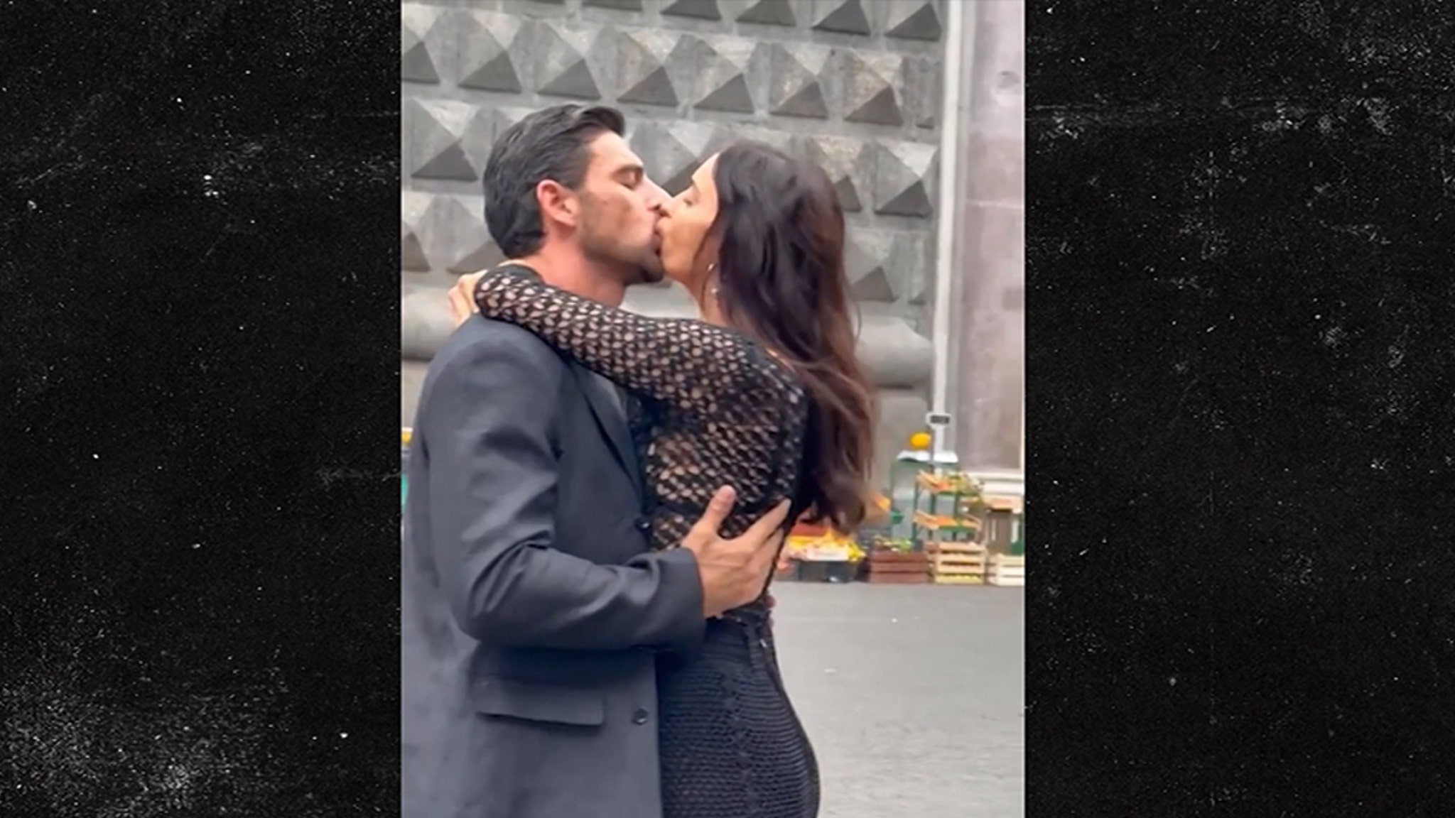 Irina Shayk and Michele Morrone Passionately Kiss for Dolce & Gabbana Ad