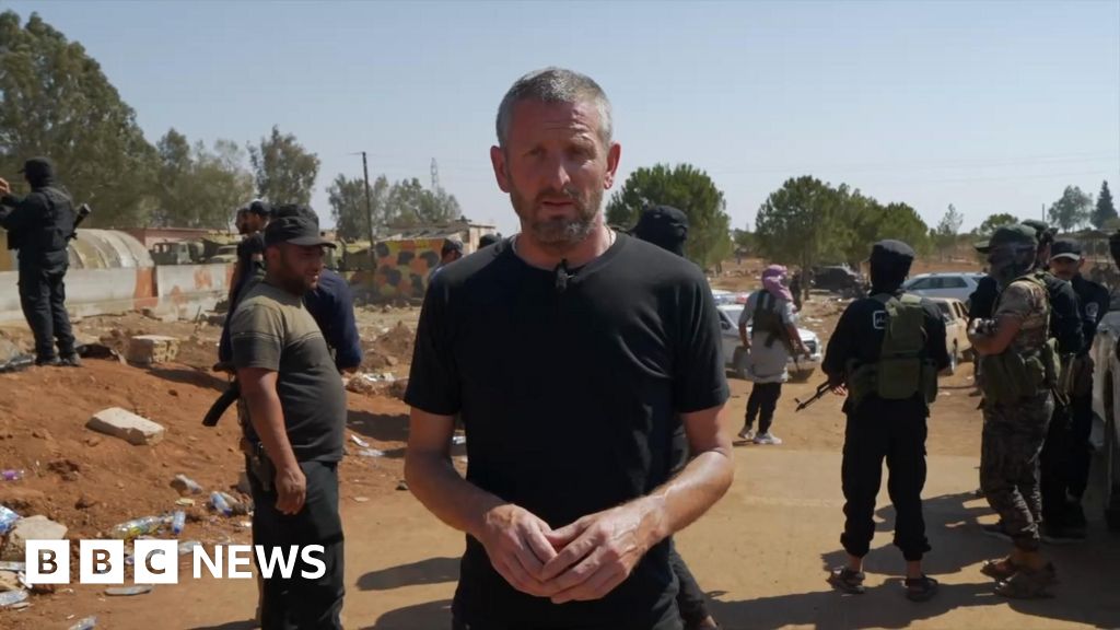 At the final checkpoint before the ‘dangerous’ road to Suweida city