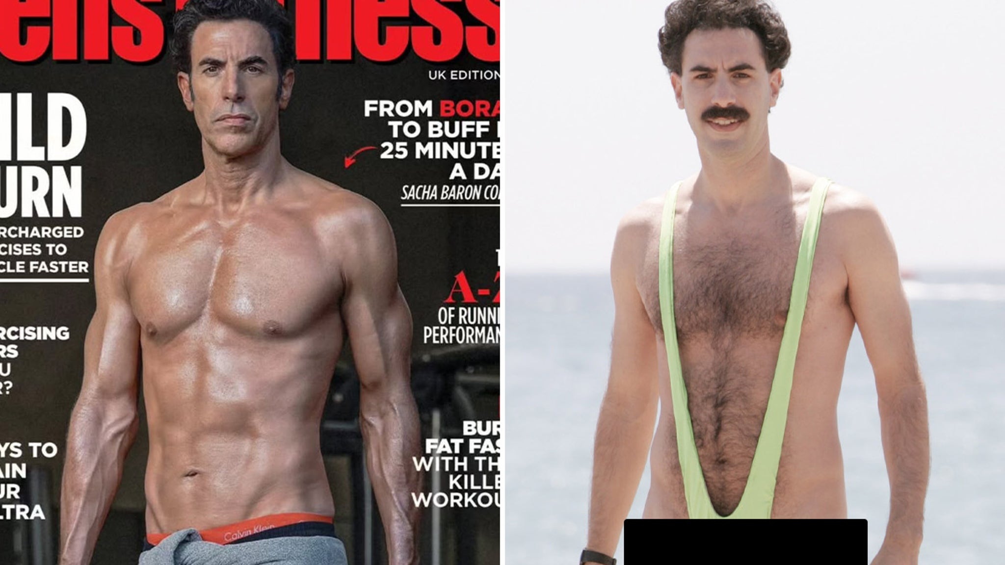 Sacha Baron Cohen vs. Borat Sagdiyev Who’d You Rather?!