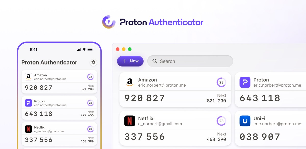 Proton releases a new app for two-factor authentication