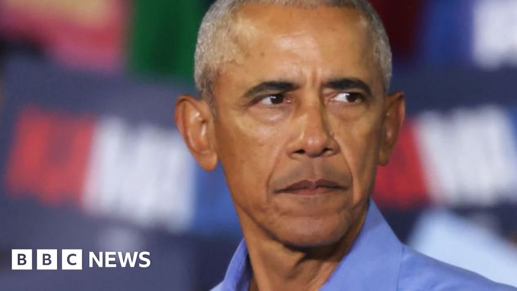 Obama blasts ‘bizarre’ Trump claim of 2016 election ‘treason’