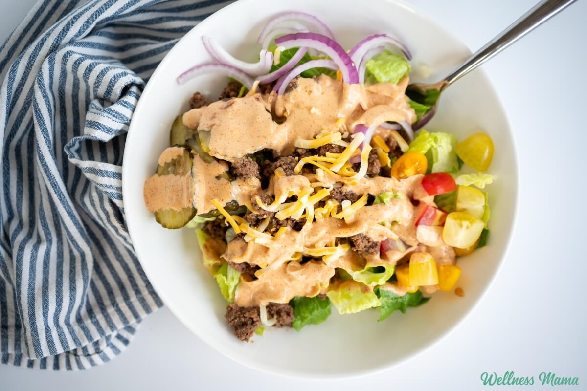 Burger Bowl Recipe (Easy and Healthy)