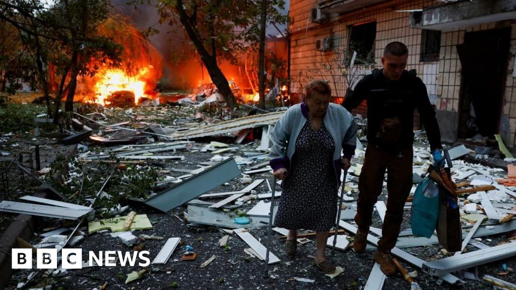 Russian strikes on Kyiv kill six and injure more than 50, Ukrainian officials say