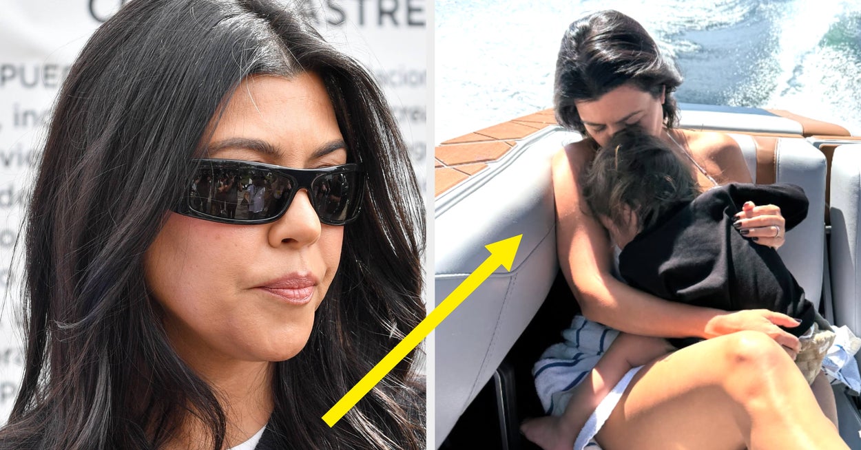 After A Boating Photo With Her Son Sparked Concern, Kourtney Kardashian Actually Thanked Fans Instead Of Getting Defensive