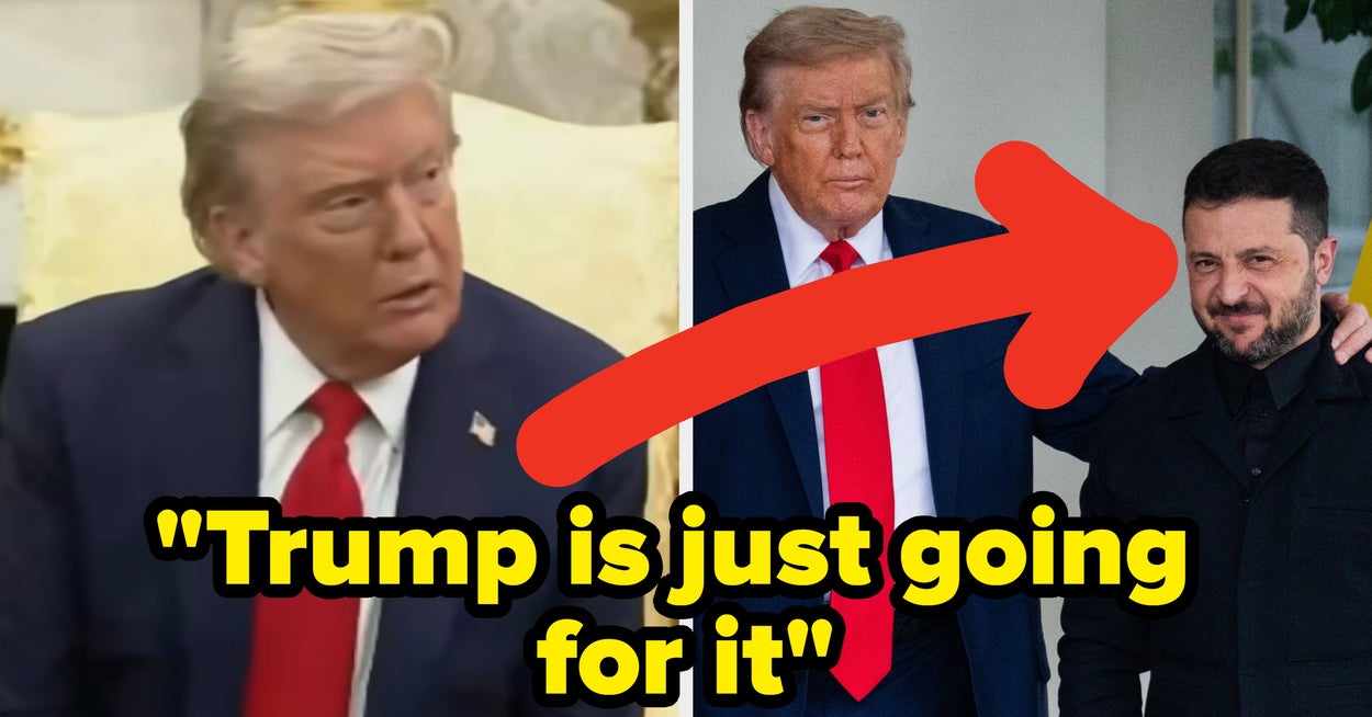 Trump’s Body Language During Zelenskyy’s White House Visit Spoke Volumes, Experts Say