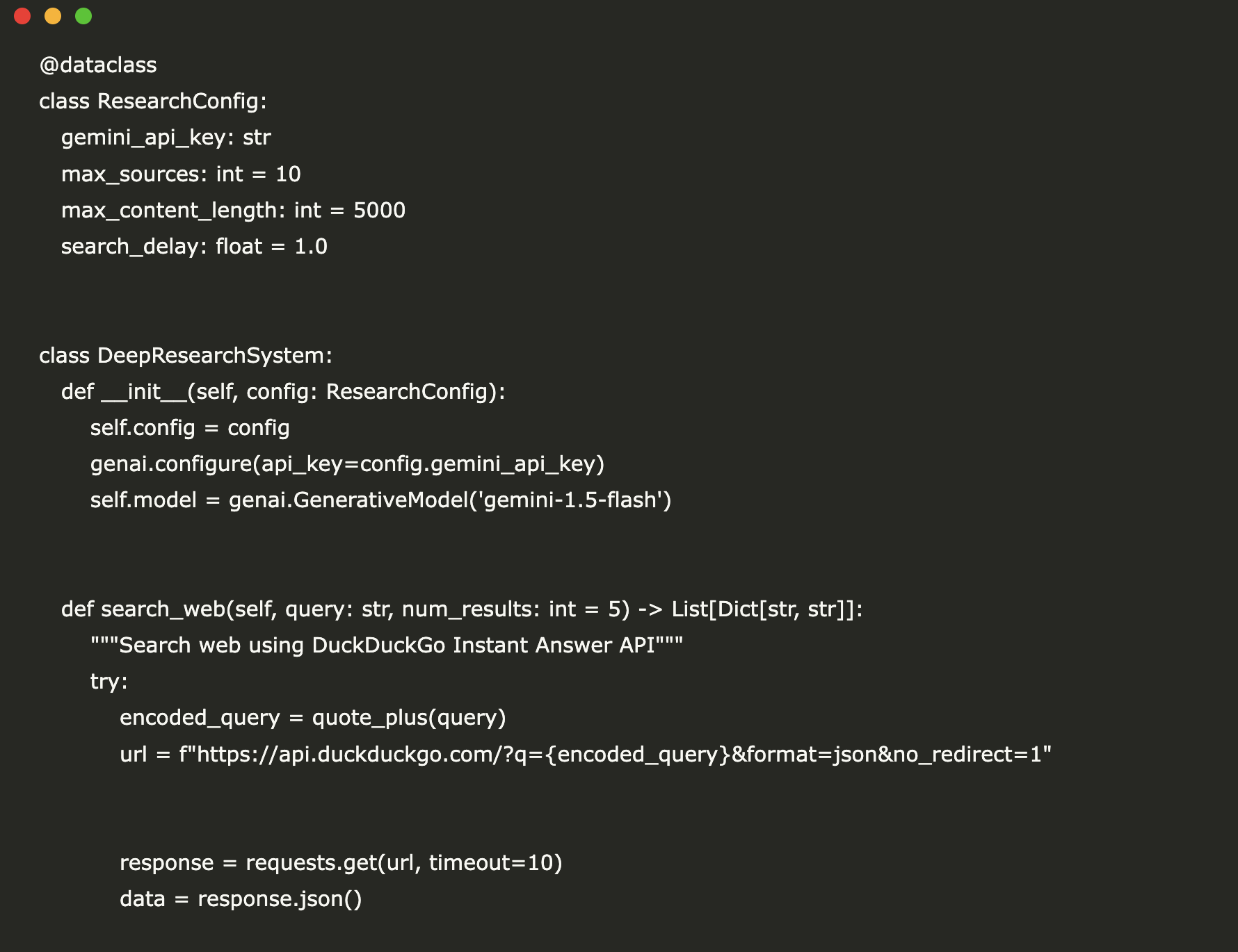 How to Build a Multi-Round Deep Research Agent with Gemini, DuckDuckGo API, and Automated Reporting?