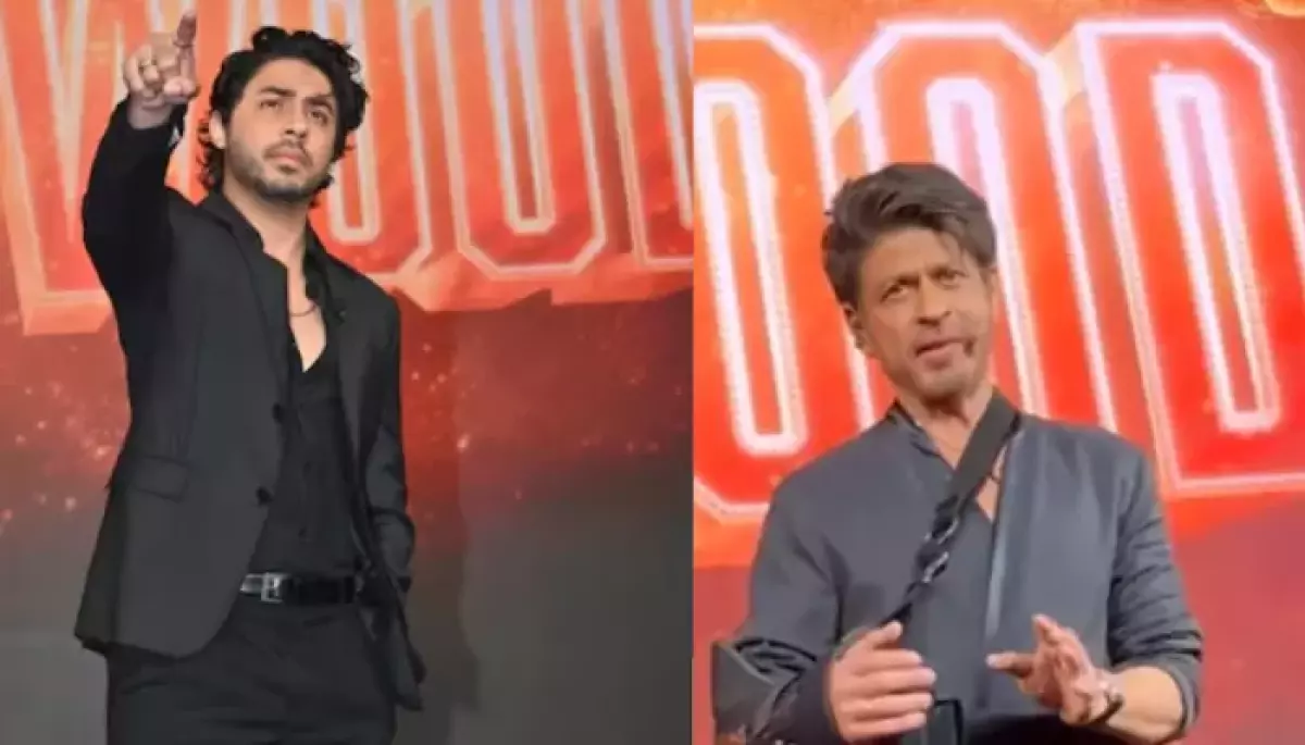 SRK Gets Teary Eyed Seeing ‘Beta’, Aryan Take ‘Pehla Kadam’ In Mumbai With ‘Ba***ds Of Bollywood’