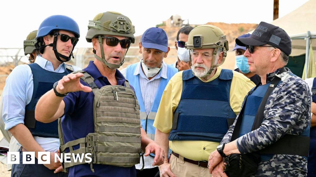 Trump envoy Witkoff visits controversial Gaza aid distribution site