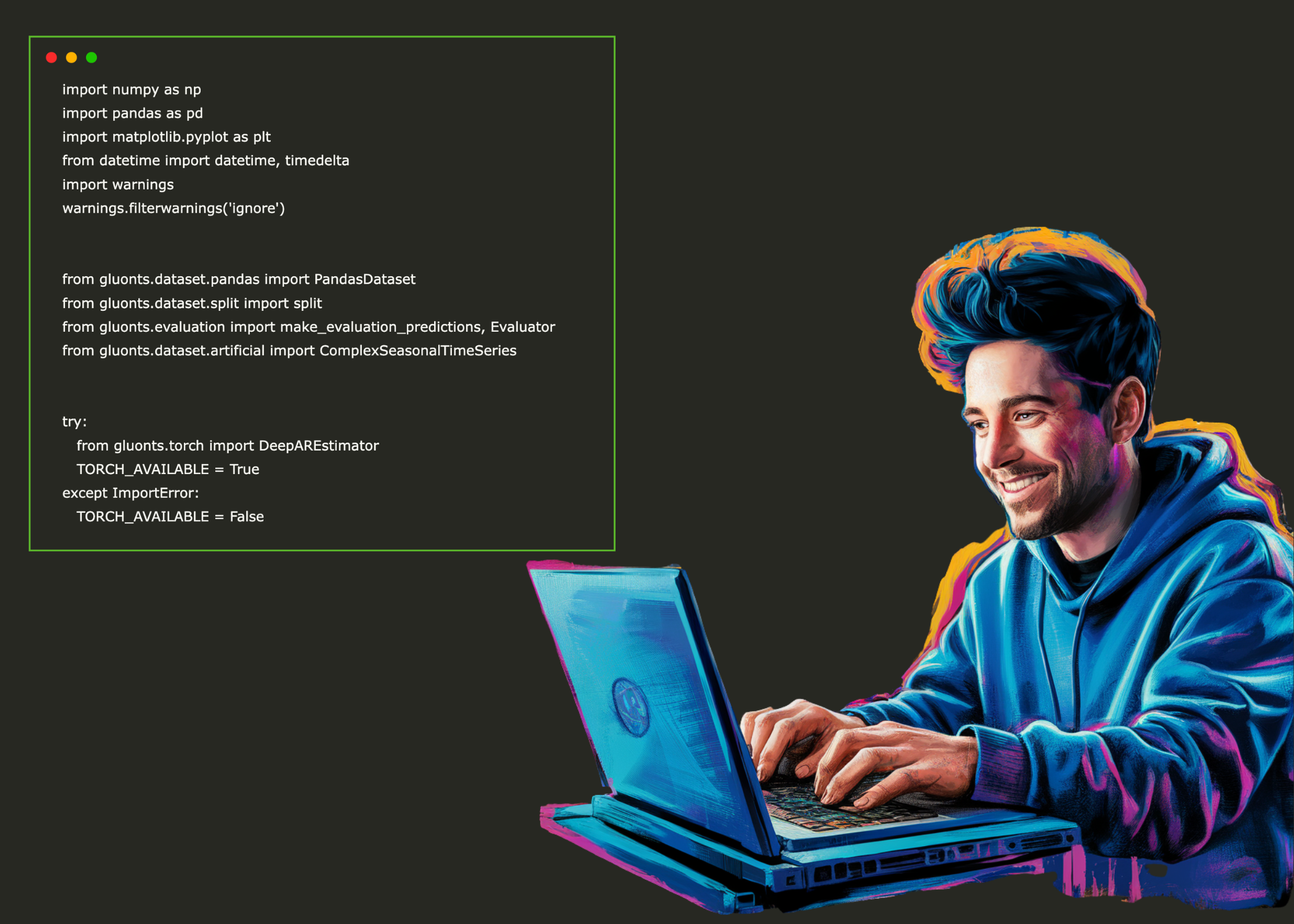 A Coding Guide to Build Flexible Multi-Model Workflows in GluonTS with Synthetic Data, Evaluation, and Advanced Visualizations