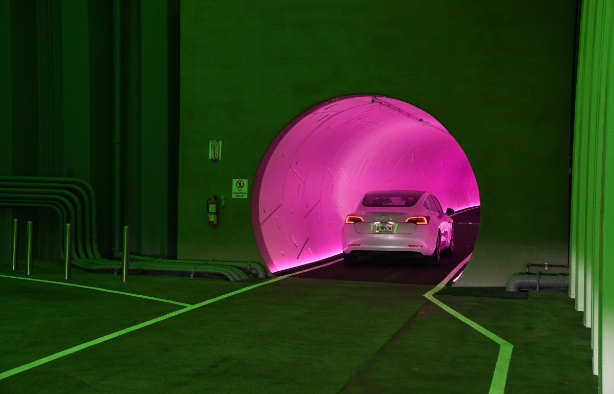 The Boring Company is finally testing Tesla’s ‘Full Self-Driving’ in its Las Vegas tunnels