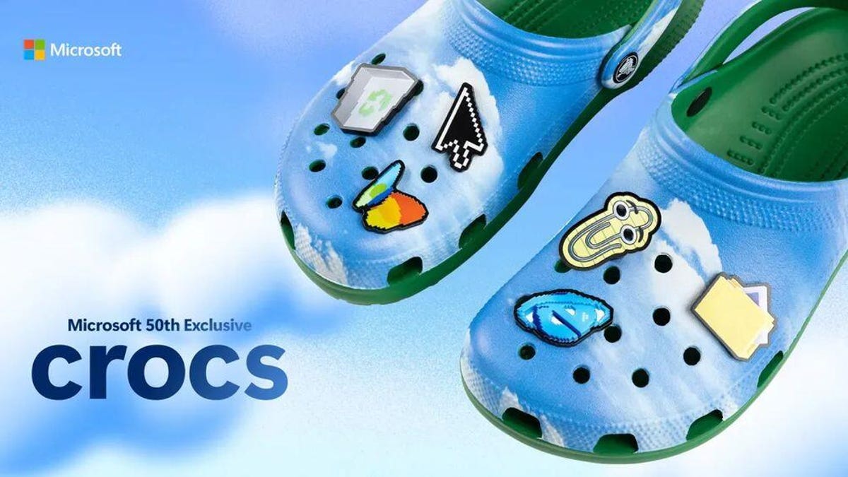 Microsoft’s Clippy Crocs Might Be the World’s Weirdest Pair of Shoes