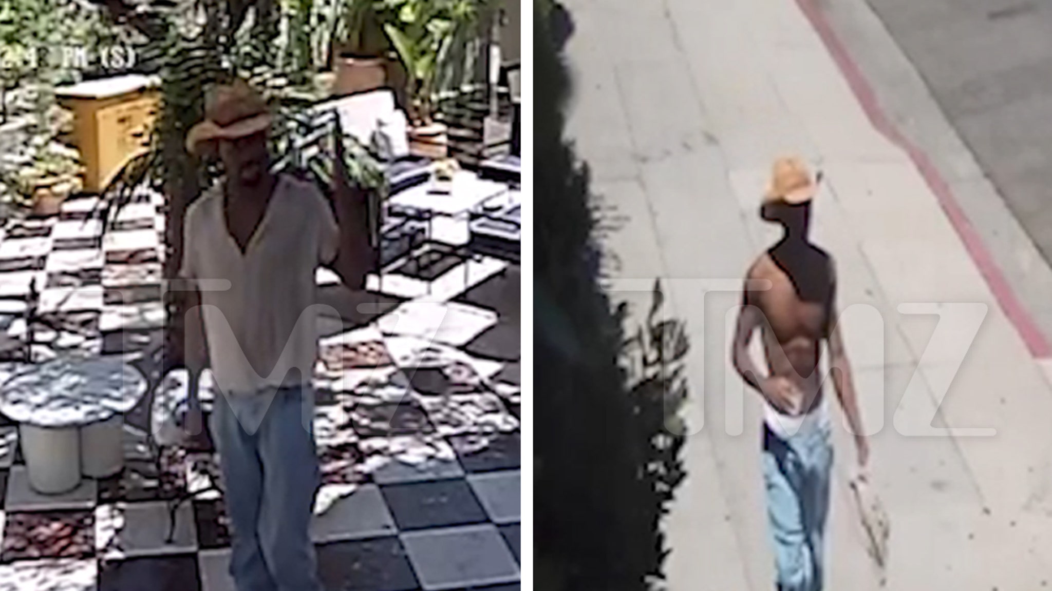 Lil Nas X Shirtless, Beating Heat Hours Before Naked Nighttime Caper