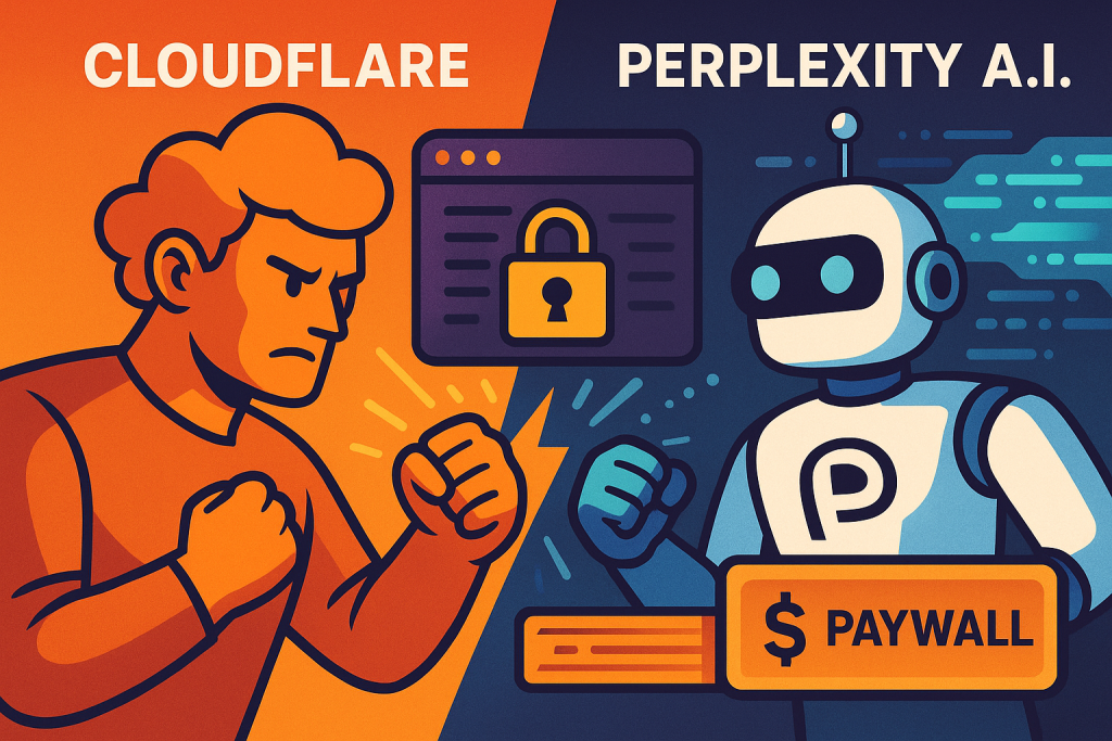 Cloudflare vs Perplexity: The Battle Over AI Web Scraping Heats Up
