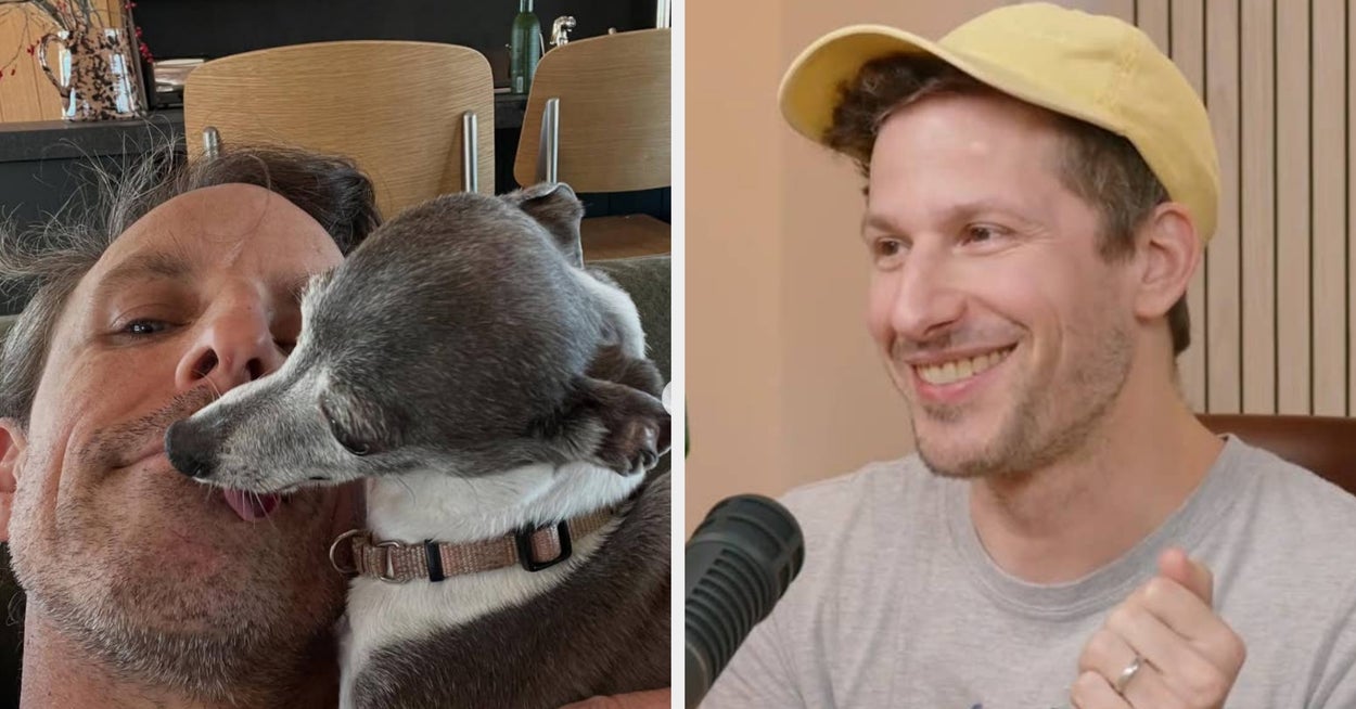 Andy Samberg’s Feud With Seth Meyers’s Dog Frisbee Explained