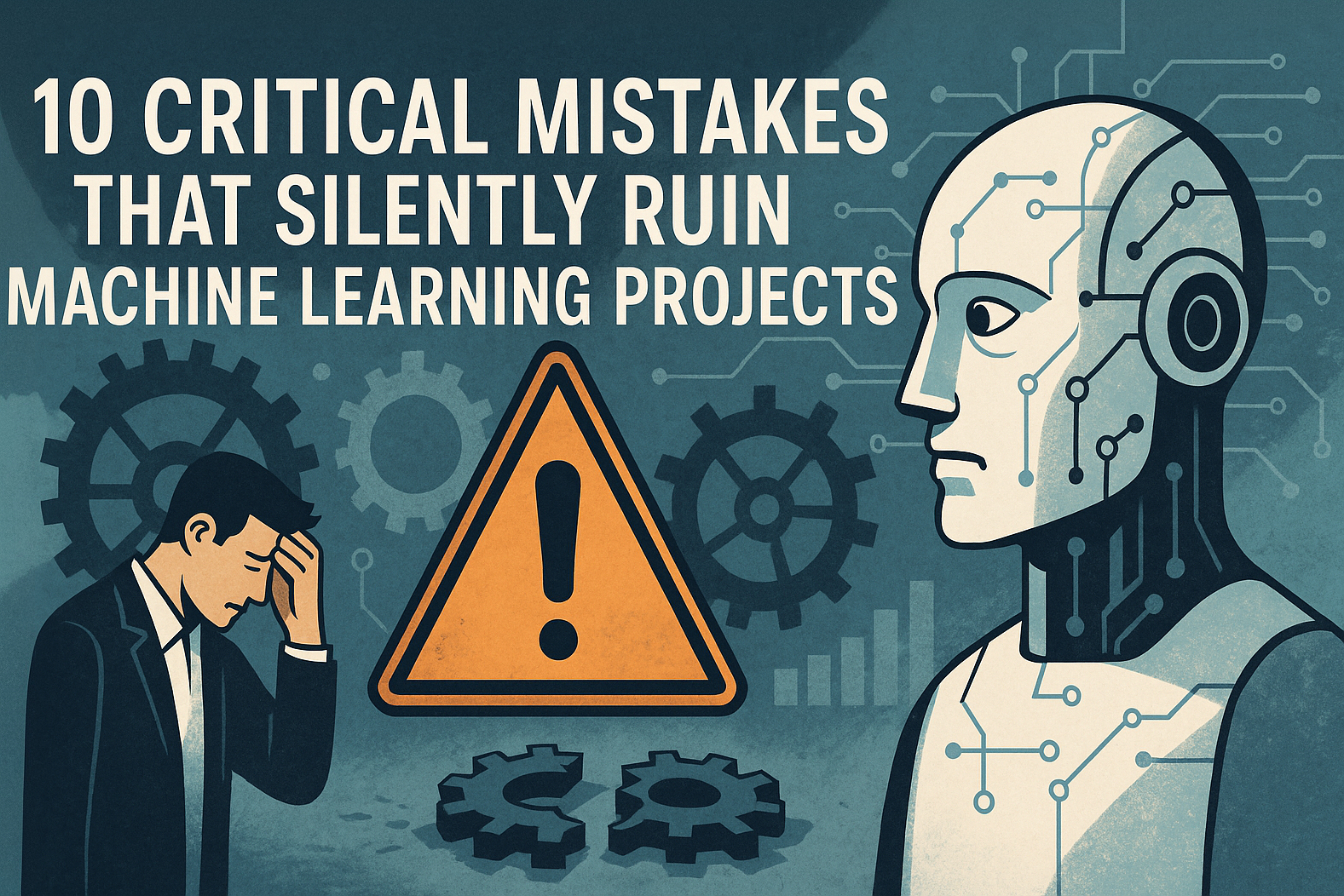 10 Critical Mistakes that Silently Ruin Machine Learning Projects