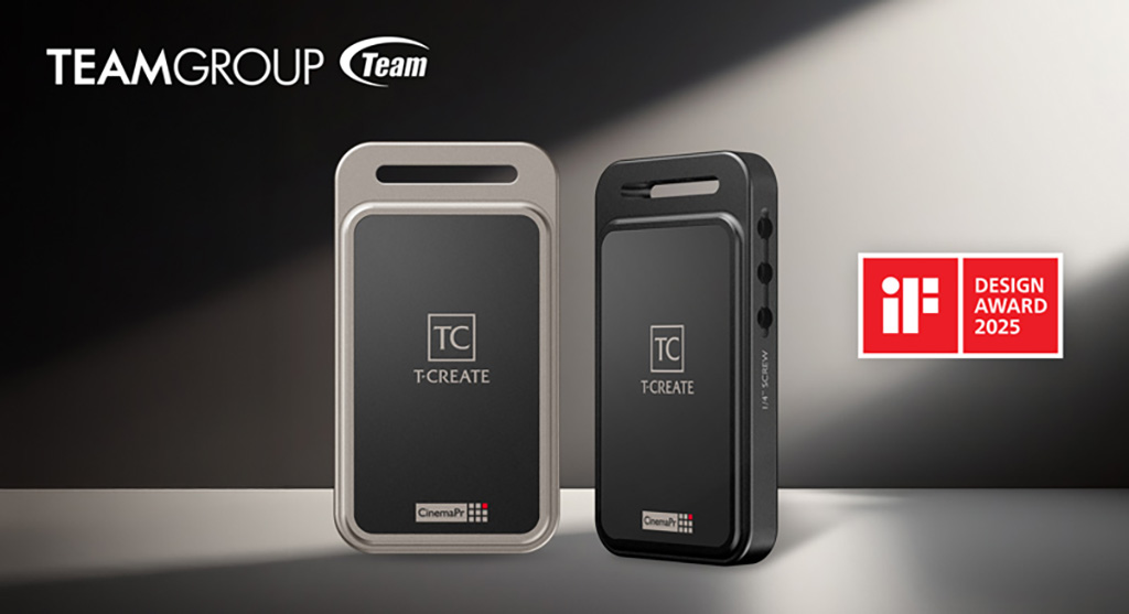 TEAMGROUP T-CREATE P31 Portable SSD Wins 2025 iF Design Award » JaypeeOnline