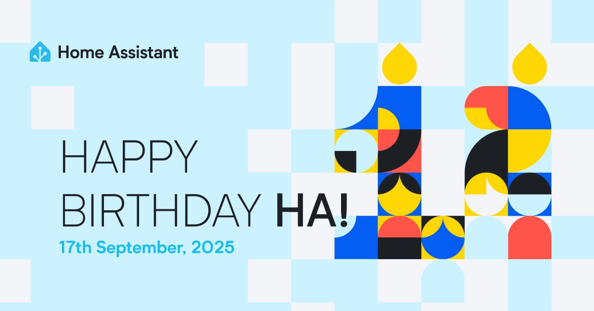 Happy 12th Birthday, Home Assistant!