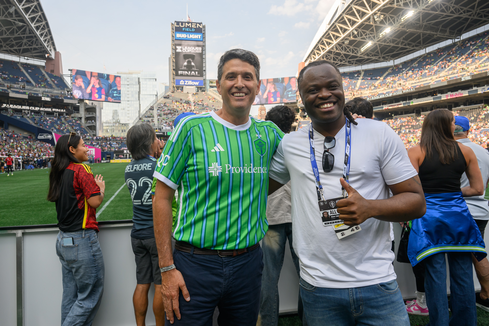 Seattle tech leaders out in force for epic Sounders Leagues Cup championship – GeekWire