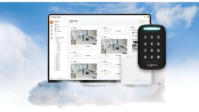 Hanwha Vision Unveils OnCAFE Cloud-Based Access Control Platform