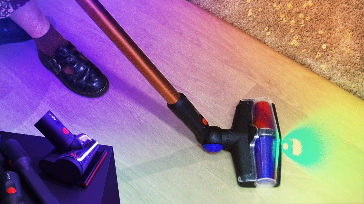 I Tried It: Dyson’s Newest Stick Vac Empties So Neatly, I Could Do It in Bed