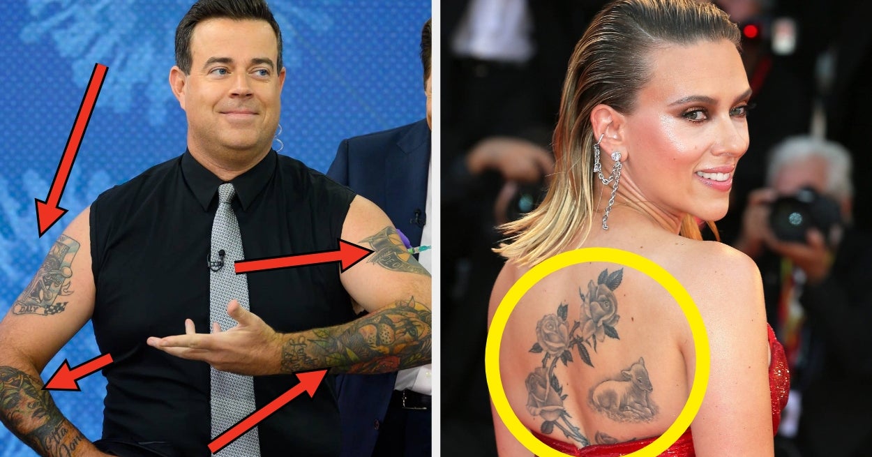 23 Famous People Who Are Secretly COVERED In Tattoos, But They've Tricked You For Years