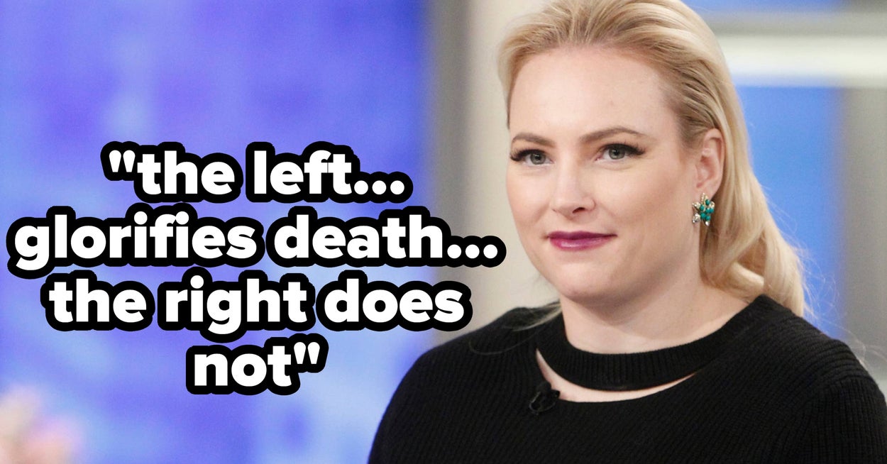 Meghan McCain Accused Democrats Of "Glorifying" Death…And Then Wished Death On Someone Literally Two Hours Later